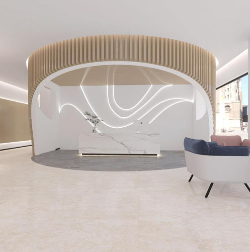 輕奢風(fēng)格月子中心設(shè)計全景案例